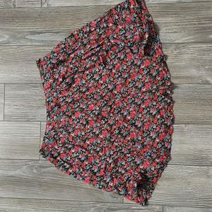 BOGO!! Forever 21 Floral Flowy Mini Skirt Small
